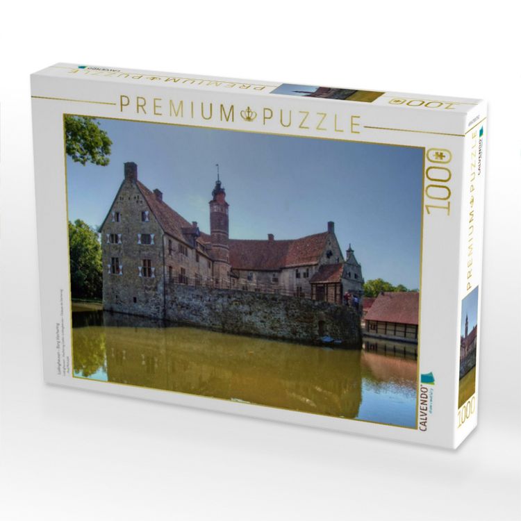 Produktbild: CALVENDO Puzzle L&uuml;dinghausen - Burg Vischering | 1000 Teile Lege-Gr&ouml;&szlig;e 64x48cm Foto-Puzzle f&uuml;r gl&uuml;ckliche Stunden