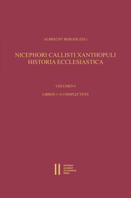 Produktbild: Nicephori Callisti Xanthopuli Historia Ecclesiastica