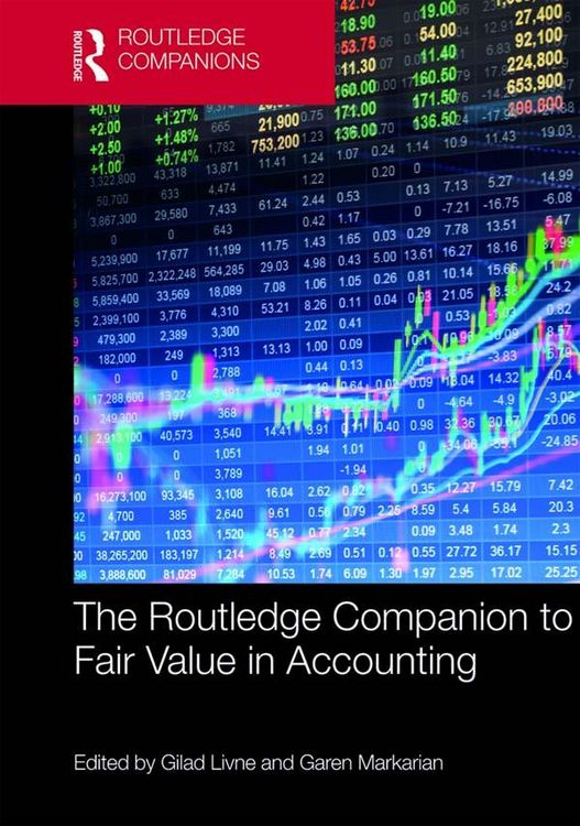 Produktbild: The Routledge Companion to Fair Value in Accounting
