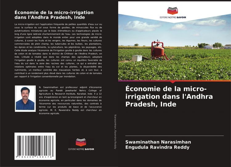 Produktbild: &Eacute;conomie de la micro-irrigation dans l'Andhra Pradesh, Inde