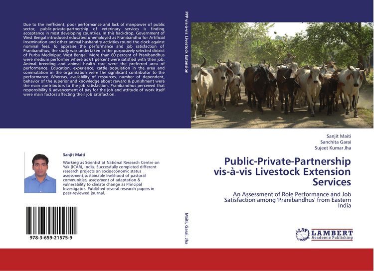 Produktbild: Public-Private-Partnership vis-&agrave;-vis Livestock Extension Services