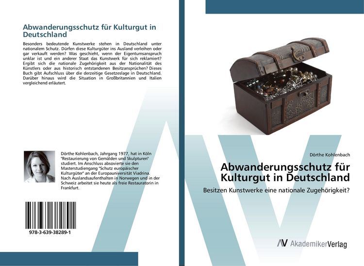 Produktbild: Abwanderungsschutz f&uuml;r Kulturgut in Deutschland