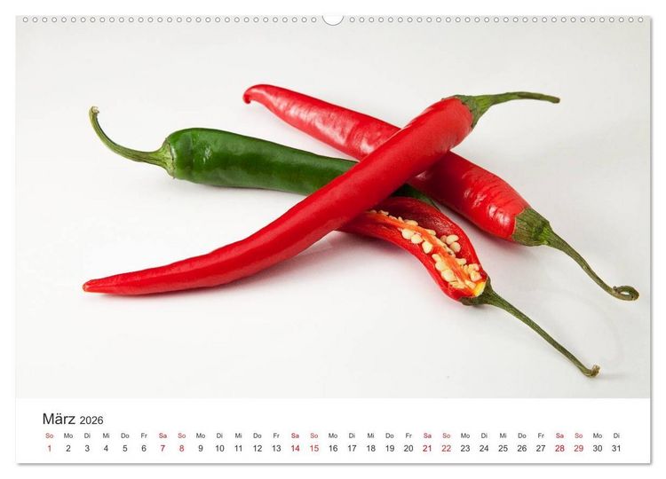 Produktbild: Kulinarische Kompositionen (hochwertiger Premium Wandkalender 2026 DIN A2 quer), Kunstdruck in Hochglanz
