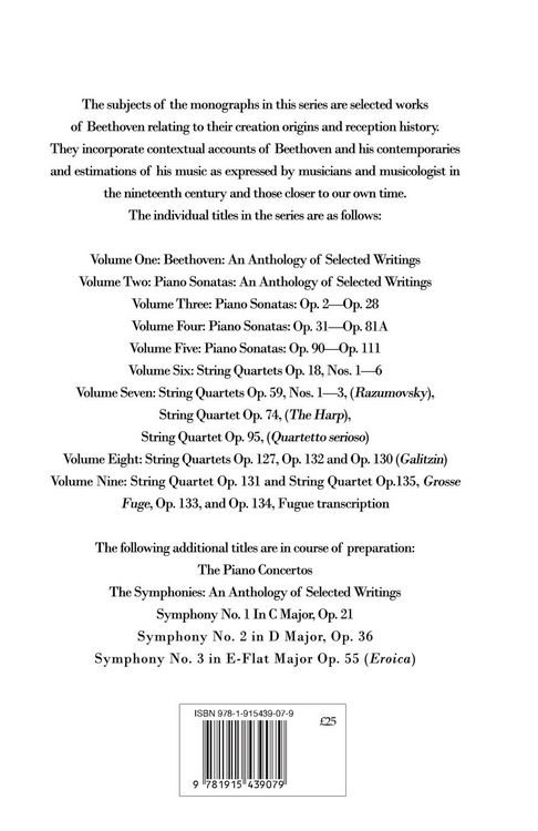 Produktbild: Beethoven - An Anthology of Selected Writings
