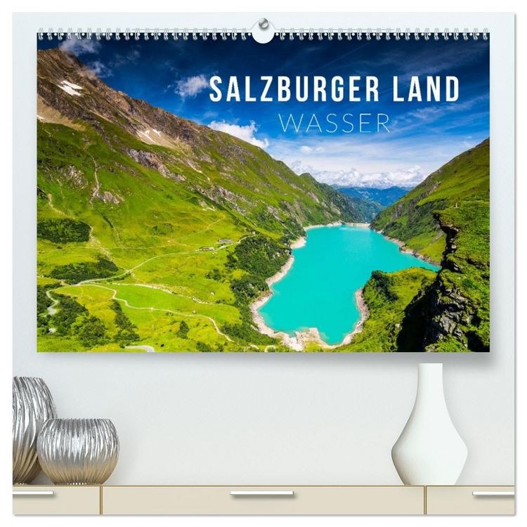 Produktbild: Salzburger Land. Wasser (hochwertiger Premium Wandkalender 2027 DIN A2 quer), Kunstdruck in Hochglanz