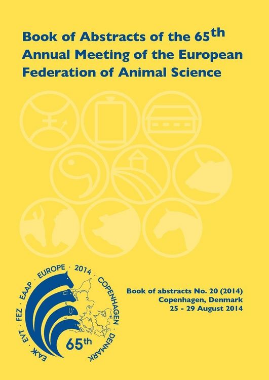 Produktbild: Book of Abstracts of the 65th Annual Meeting of the European Association for Animal Production