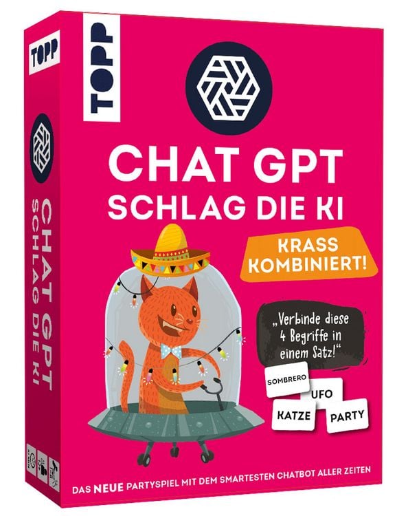 Produktbild: ChatGPT &ndash; Schlag die KI. Krass kombiniert! Wer schreibt aus vier Worten die beste Story?
