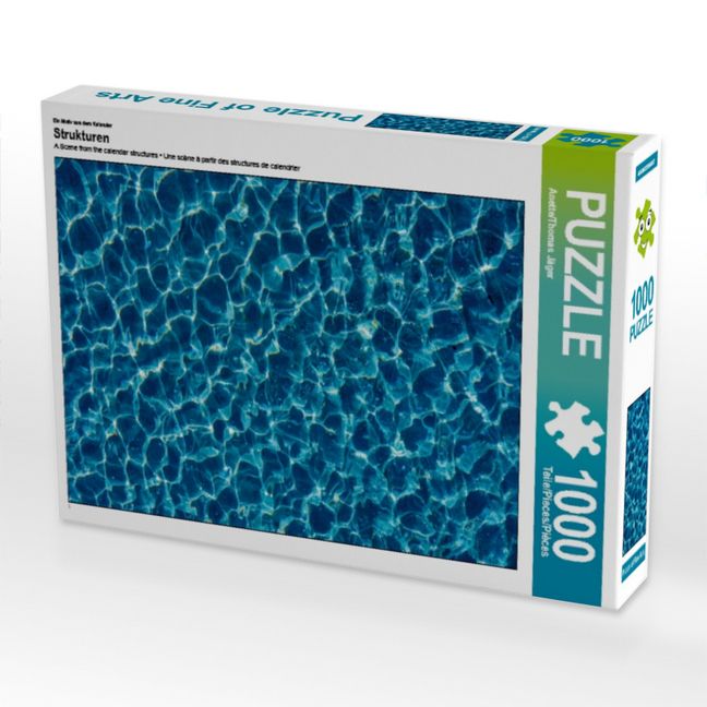 Produktbild: CALVENDO Puzzle Ein Motiv aus dem Kalender Strukturen | 1000 Teile Lege-Gr&ouml;&szlig;e 64x48cm Foto-Puzzle f&uuml;r gl&uuml;ckliche Stunden
