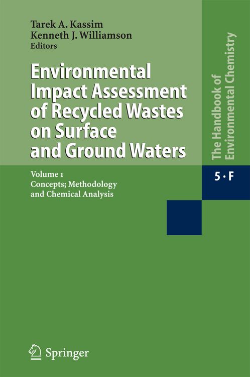 Produktbild: Environmental Impact Assessment of Recycled Wastes on Surface and Ground Waters