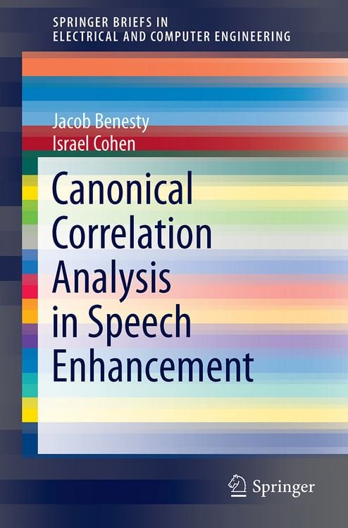 Produktbild: Canonical Correlation Analysis in Speech Enhancement