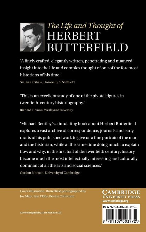 Produktbild: The Life and Thought of Herbert Butterfield