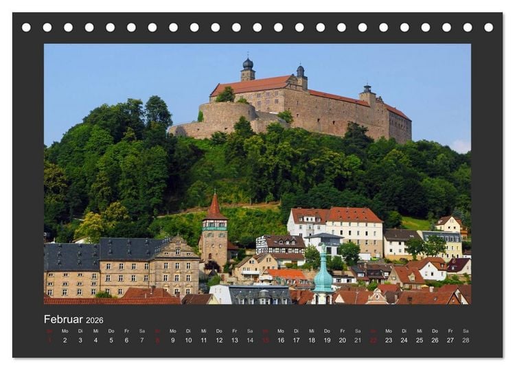 Produktbild: Kulmbach (Tischkalender 2026 DIN A5 quer), CALVENDO Monatskalender