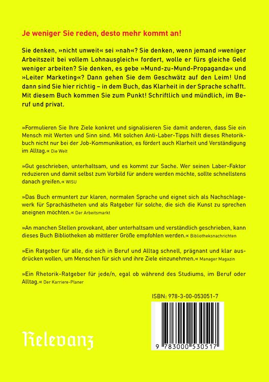 Produktbild: Komm zum Punkt!