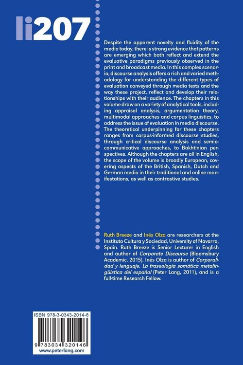 Produktbild: Evaluation in media discourse