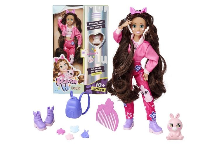 Produktbild: Puppe Kawaii Hi Lucy mit Zubeh&ouml;r 26cm