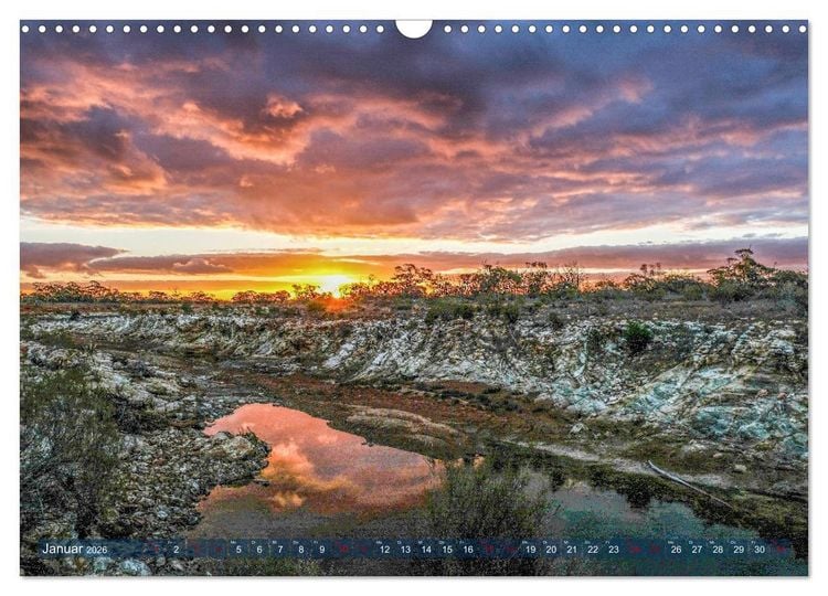 Produktbild: Australiens Westk&uuml;ste (Wandkalender 2026 DIN A3 quer), CALVENDO Monatskalender