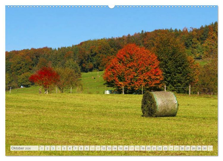 Produktbild: Wundersch&ouml;nes Oberbayern (hochwertiger Premium Wandkalender 2026 DIN A2 quer), Kunstdruck in Hochglanz