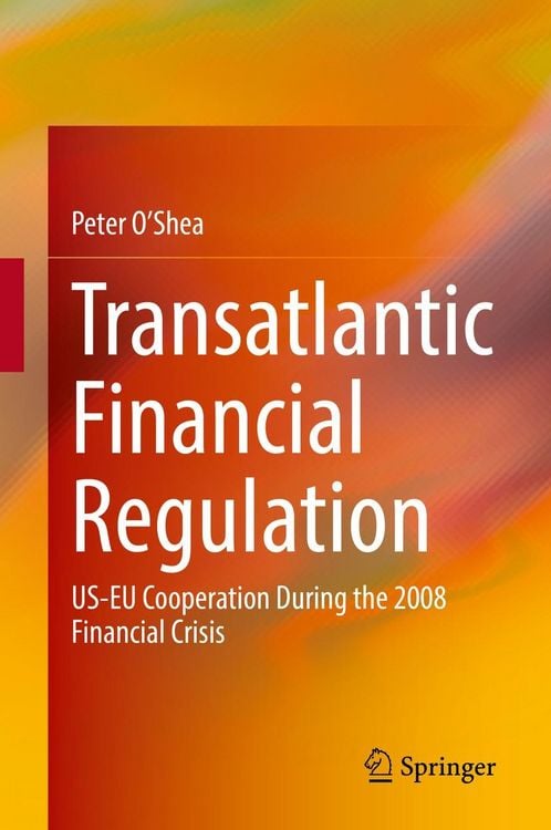 Produktbild: Transatlantic Financial Regulation