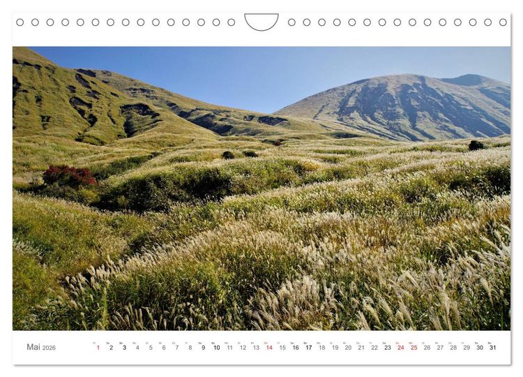 Produktbild: Kyushu - Japans vielf&auml;ltigste Insel (Wandkalender 2026 DIN A4 quer), CALVENDO Monatskalender