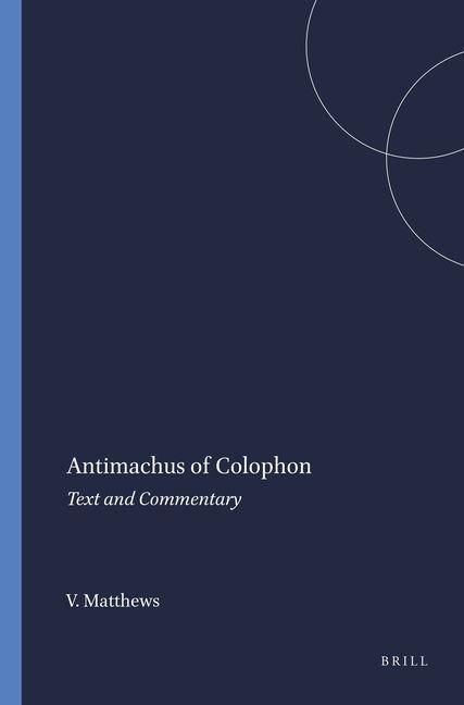Produktbild: Antimachus of Colophon