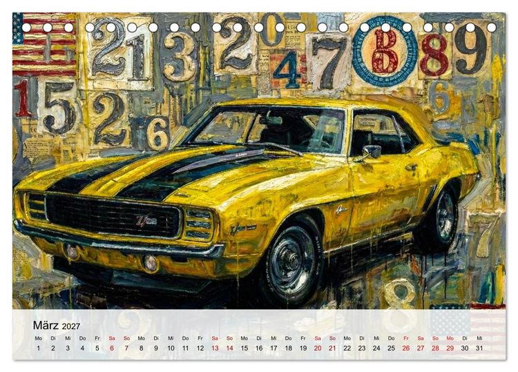 Produktbild: Steroide auf vier R&auml;dern (Tischkalender 2027 DIN A5 quer), CALVENDO Monatskalender