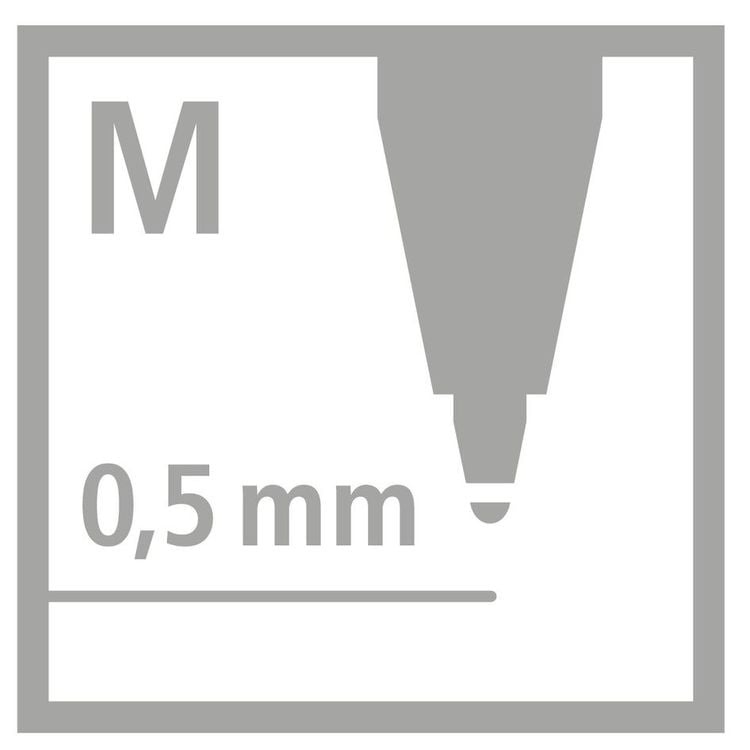 STABILO Druck-Kugelschreiber pointball blau 2er Set