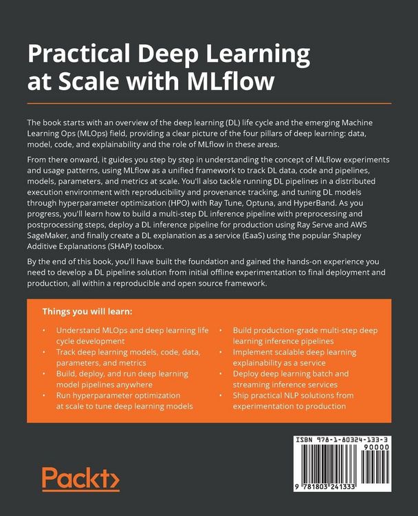 Produktbild: Practical Deep Learning at Scale with MLflow