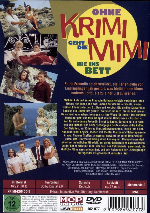 Produktbild: Ohne Krimi geht die Mimi nie ins Bett