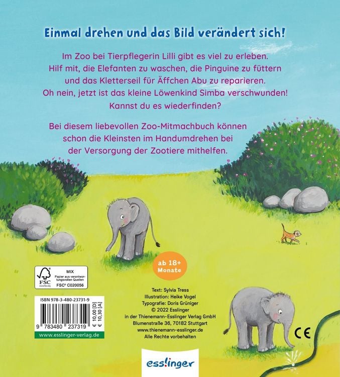 Produktbild: Dreh hin &ndash; Dreh her: Hilf mit im Zoo!