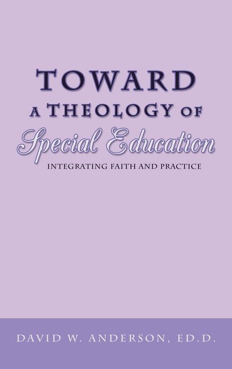 Produktbild: Toward a Theology of Special Education
