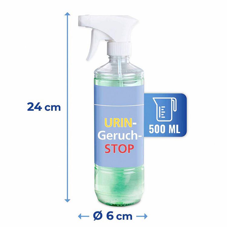 Produktbild: Urin-Geruch-Stopp Mensch, 2er Set , 2 x 500 ml Geruchsentferner