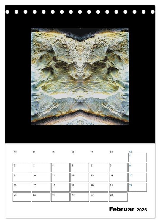 Produktbild: Nature's Faces (Tischkalender 2026 DIN A5 hoch), CALVENDO Monatskalender