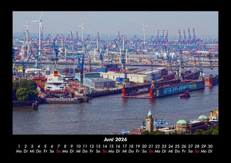 Produktbild: Schiffe 2026 Fotokalender DIN A3