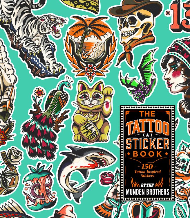 Produktbild: The Tattoo Sticker Book