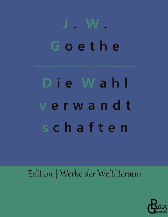 Produktbild: Die Wahlverwandtschaften
