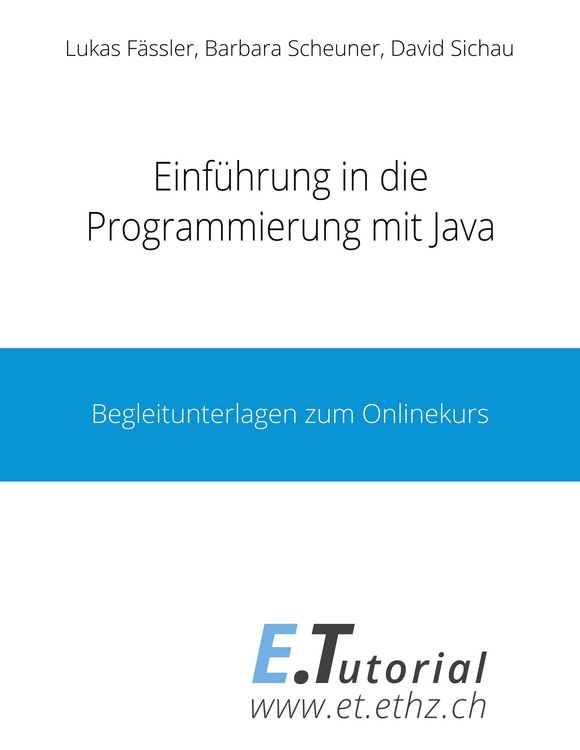 Produktbild: Einf&uuml;hrung in die Programmierung mit Java