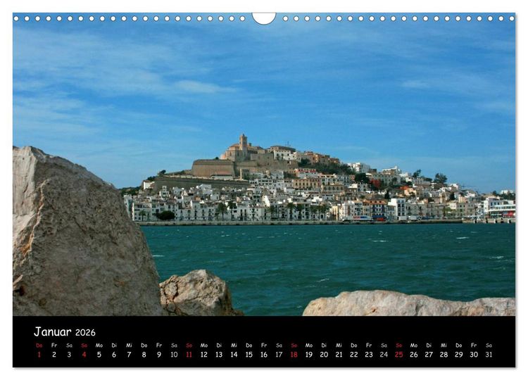 Produktbild: Zauberhaftes Ibiza (Wandkalender 2026 DIN A3 quer), CALVENDO Monatskalender
