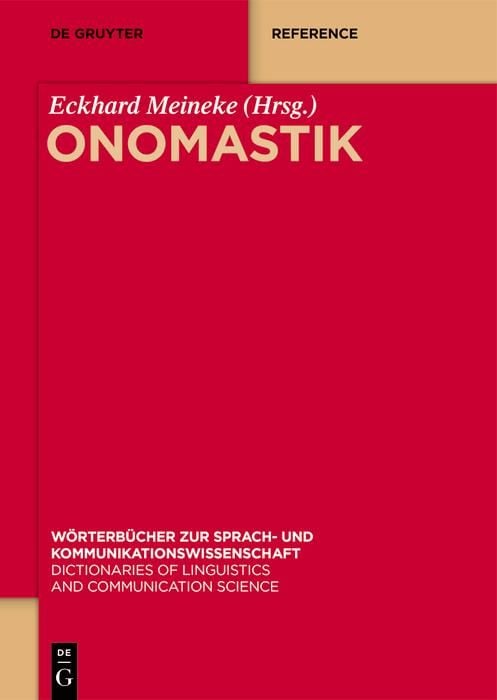 Produktbild: Onomastik