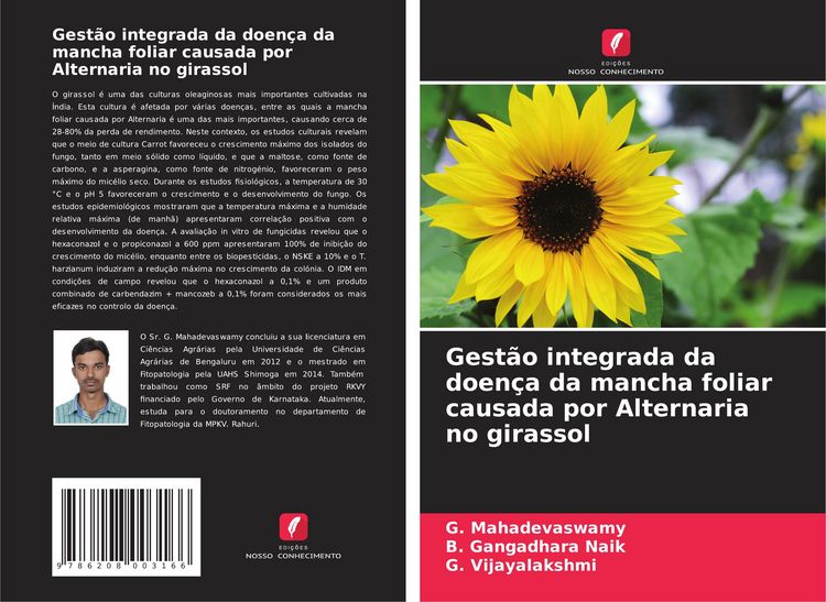 Produktbild: Gest&atilde;o integrada da doen&ccedil;a da mancha foliar causada por Alternaria no girassol
