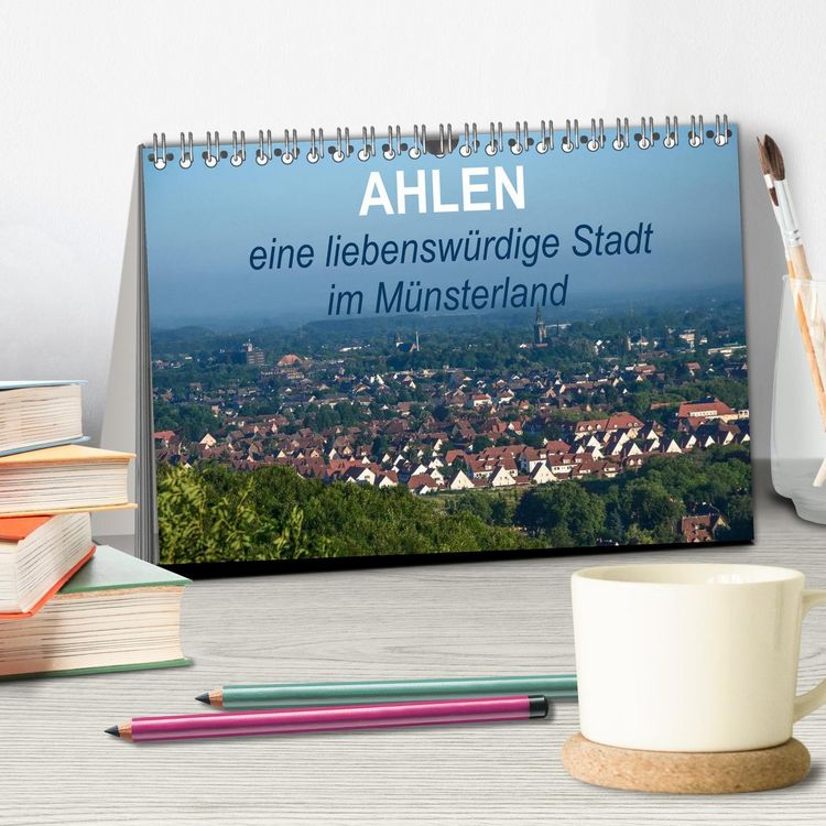 Produktbild: Ahlen eine liebensw&uuml;rdige Stadt im M&uuml;nsterland (Tischkalender 2026 DIN A5 quer), CALVENDO Monatskalender
