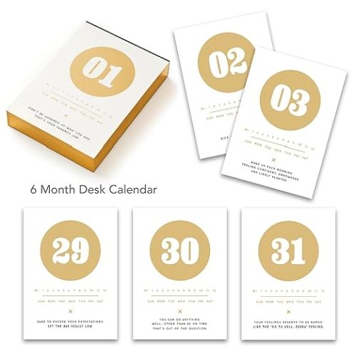 Produktbild: Make My Day Undated Desk Calendar