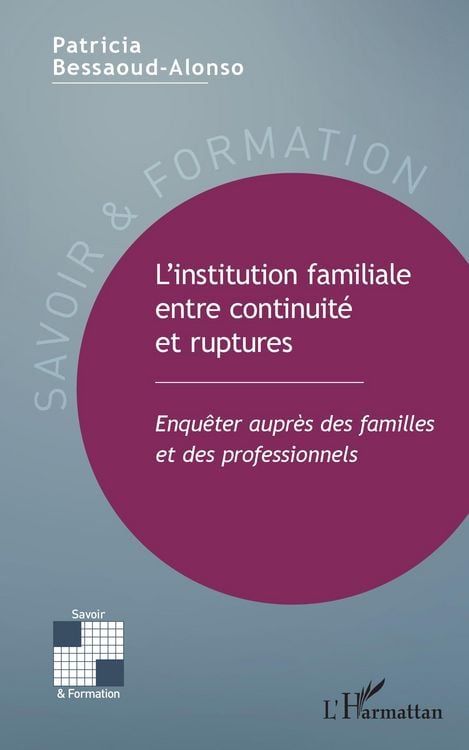 Produktbild: L'institution familiale entre continuit&eacute; et ruptures
