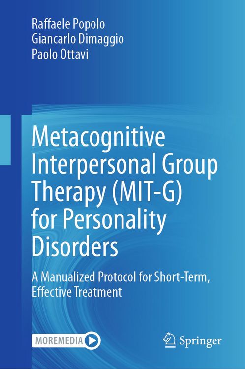 Produktbild: Metacognitive Interpersonal Group Therapy (MIT-G) for Personality Disorders