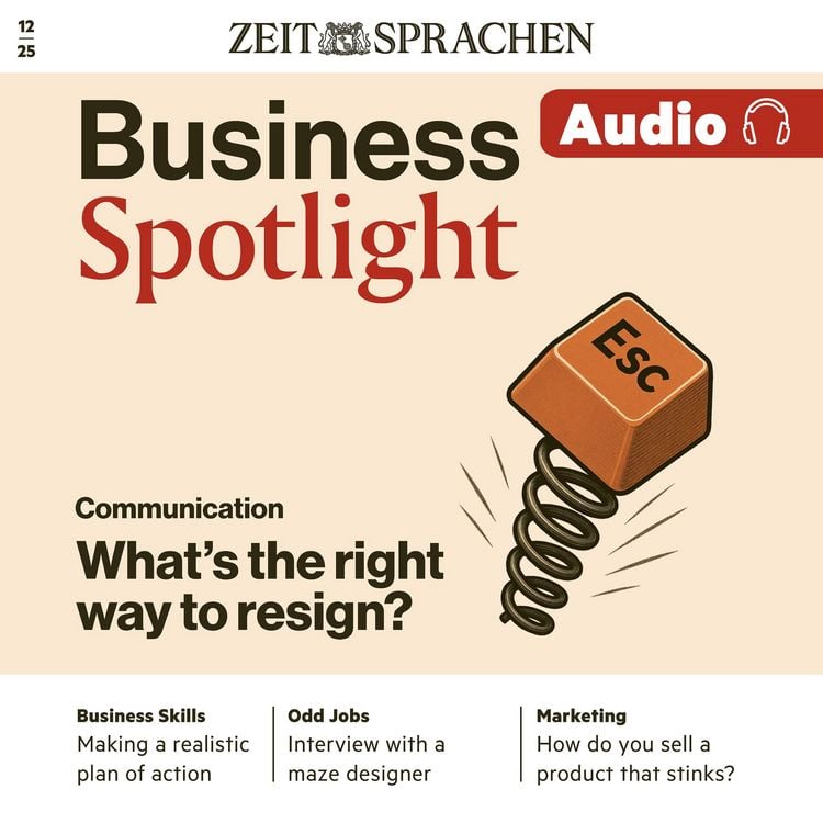 Produktbild: Business Englisch lernen Audio &ndash; What's the right way to resign?