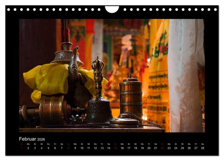 Produktbild: Tibet (Wandkalender 2026 DIN A4 quer), CALVENDO Monatskalender