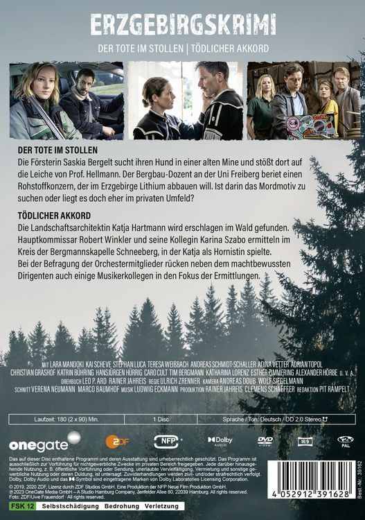 Produktbild: Erzgebirgskrimi: Der Tote im Stollen / T&ouml;dlicher Akkord