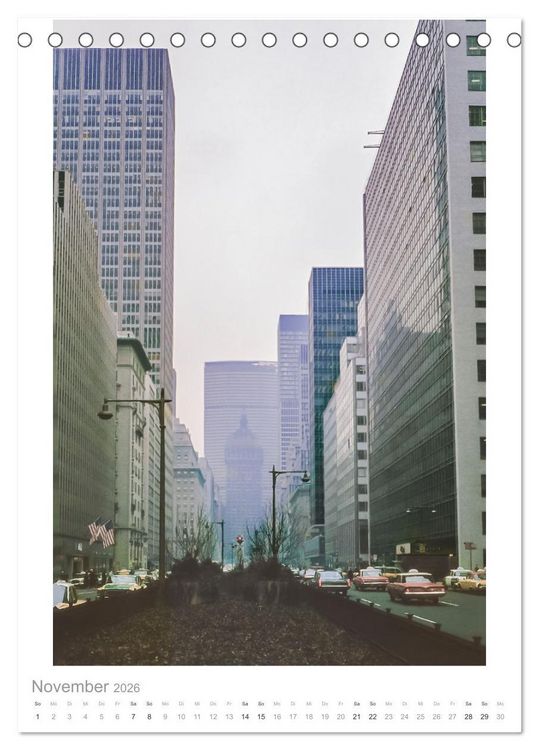 Produktbild: New York City 1963 (Tischkalender 2026 DIN A5 hoch), CALVENDO Monatskalender