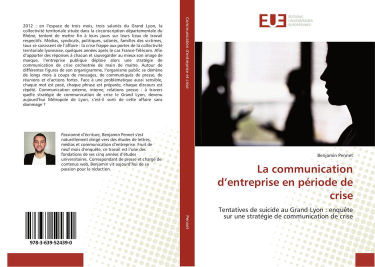 Produktbild: La communication d'entreprise en p&eacute;riode de crise