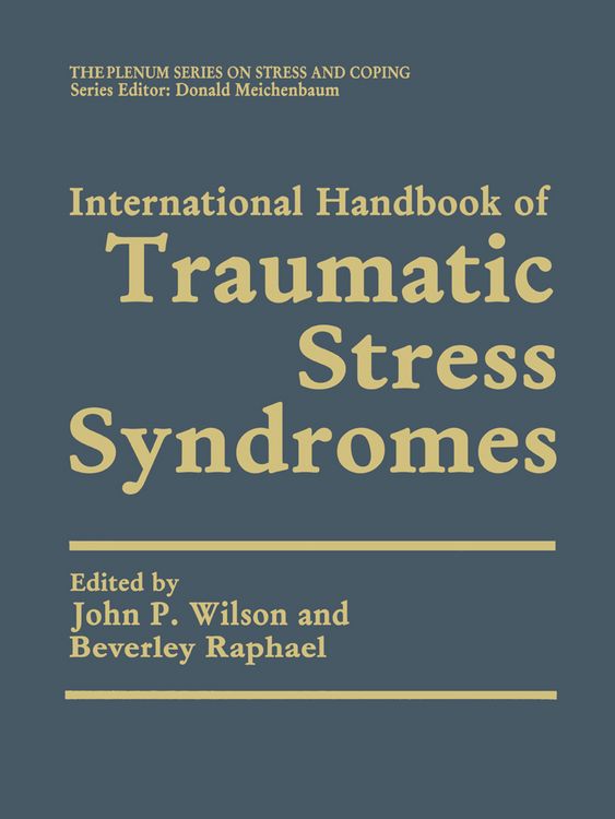 Produktbild: International Handbook of Traumatic Stress Syndromes
