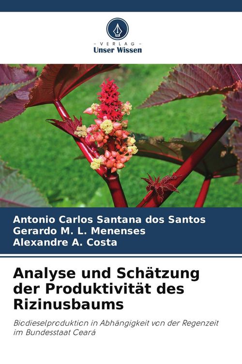 Produktbild: Analyse und Sch&auml;tzung der Produktivit&auml;t des Rizinusbaums